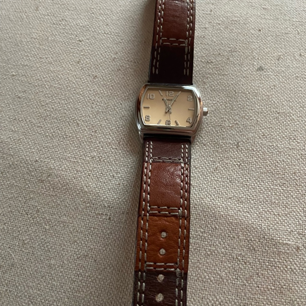 Fossil Brown and Silver Women's Watch